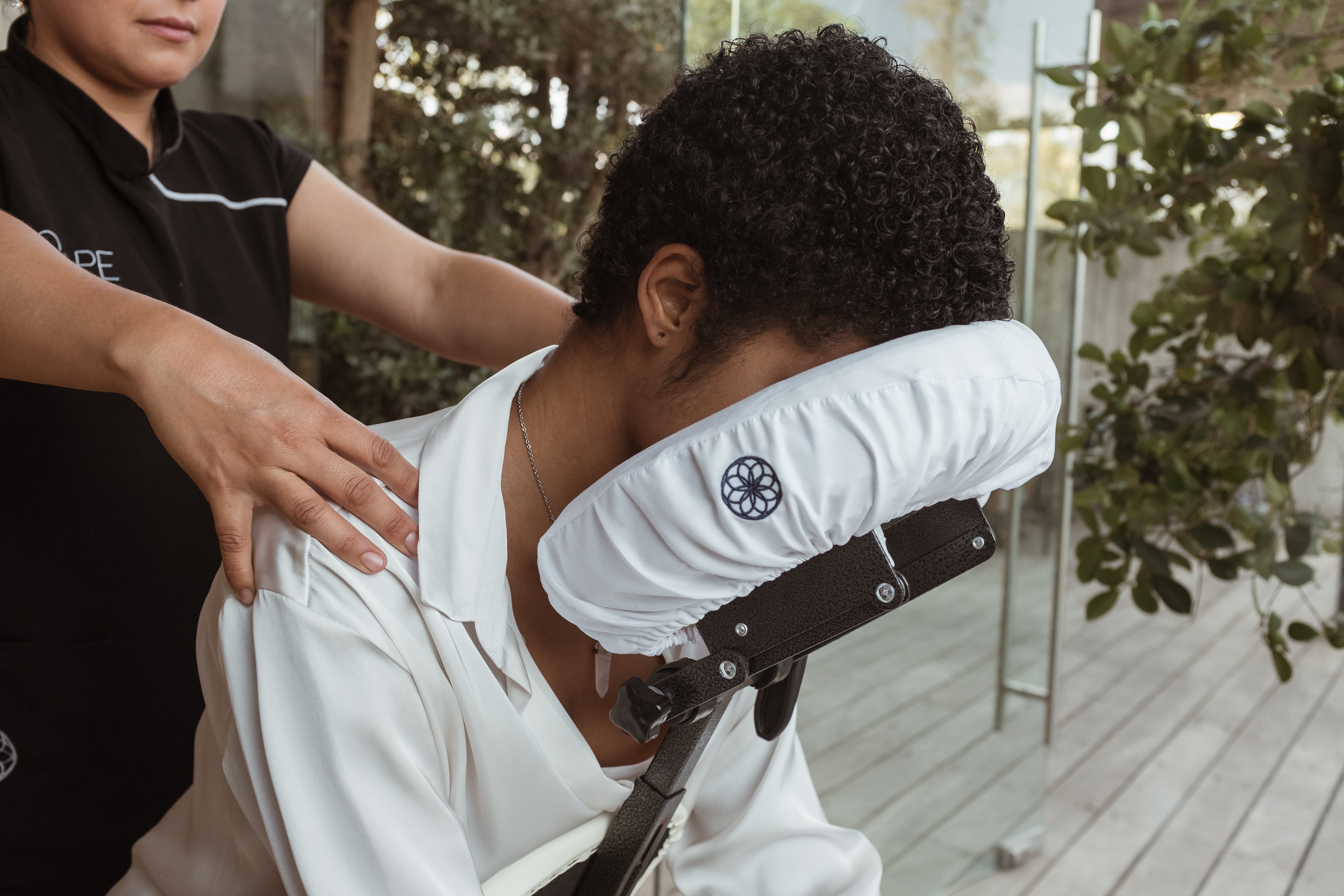 Masaje en silla Shiatsu