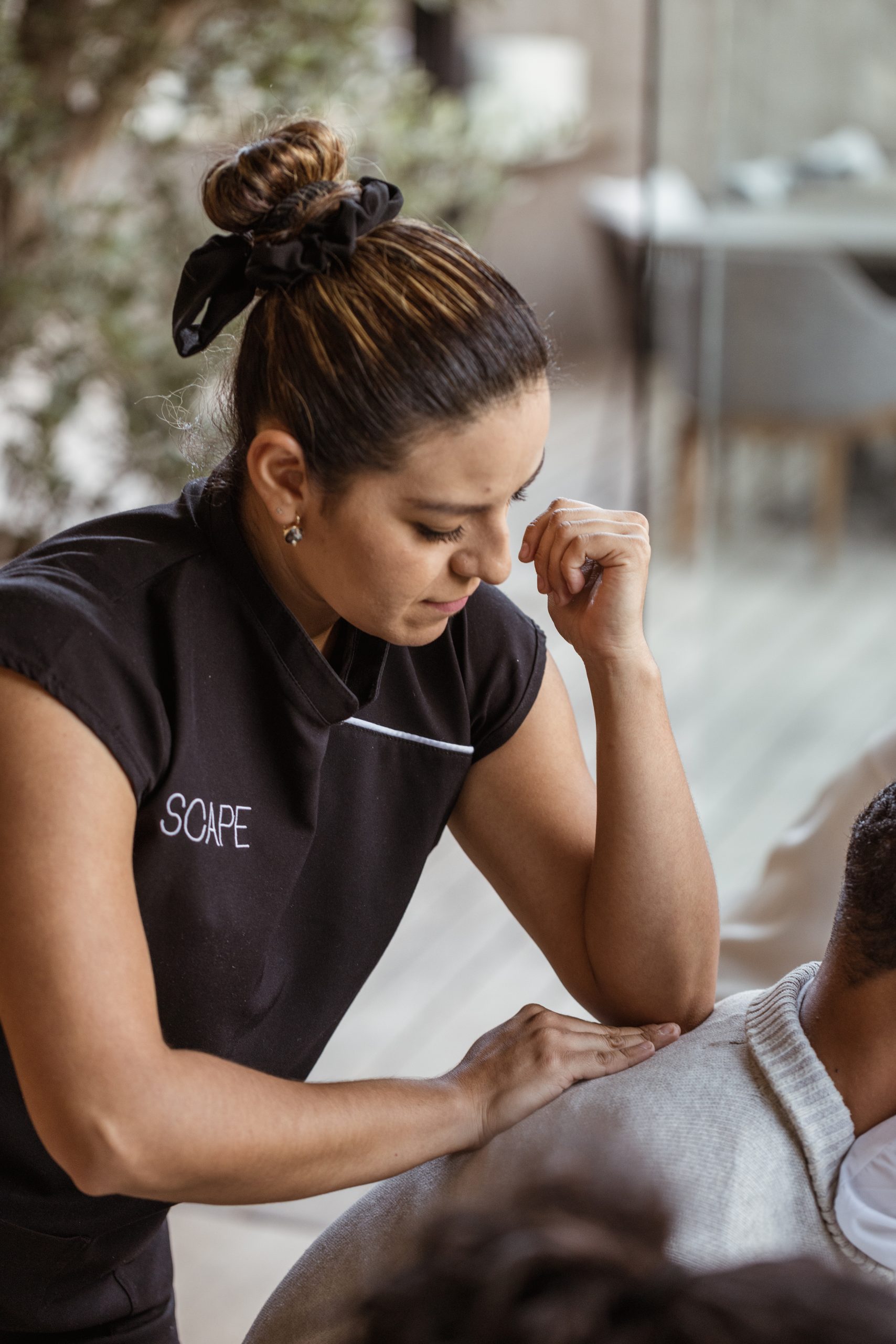 Masaje en silla Shiatsu